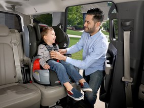 ClickTight Installation System in Harness-2-Booster Car Seats