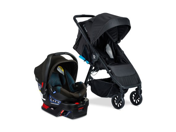 B-Clever & B-Safe Gen2 Travel System - Cool Flow Teal- Right