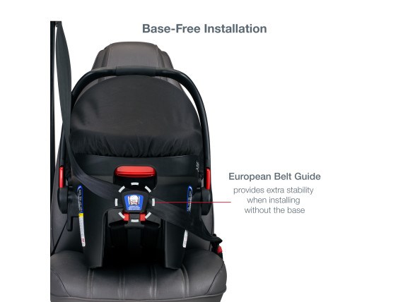 B-Free & B-Safe Gen2- Midnight - Car Seat European Belt Guide