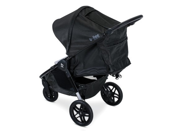 B-Free Premium Stroller- Clean Comfort-Left Facing Back