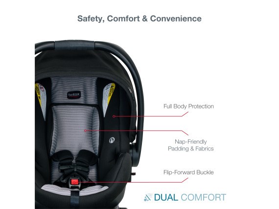 B-Safe 35 - Dual Comfort - Car Seat Features 1
