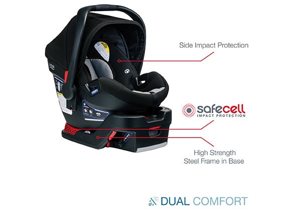 2017 B-Agile 3 / B-Safe 35 Travel System - Features4