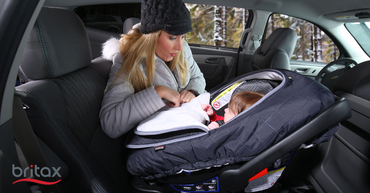 Britax B Warm Keeps Car Seats Warm for Babies in Winter