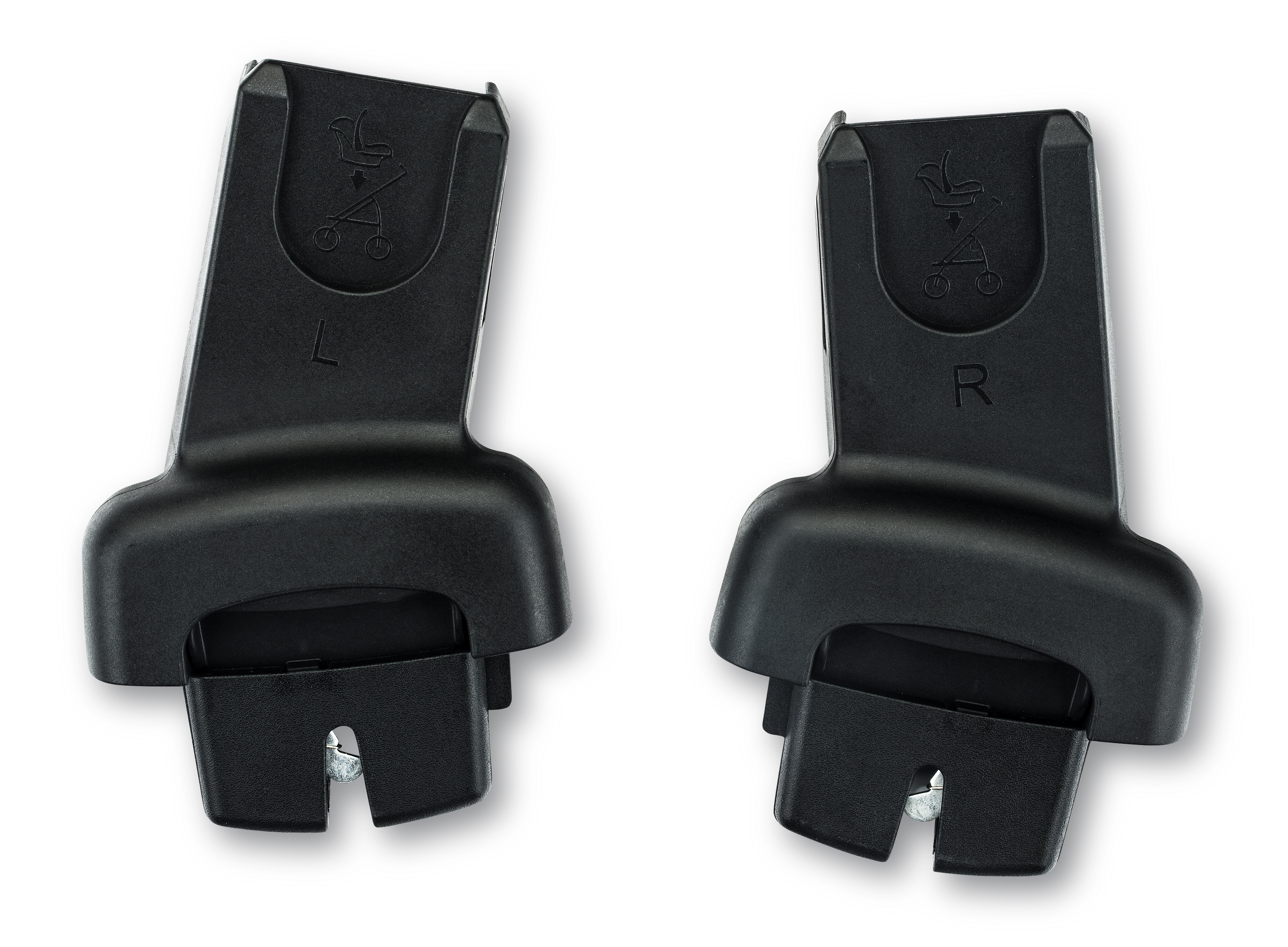 Infant Car Seat Adapters- Black