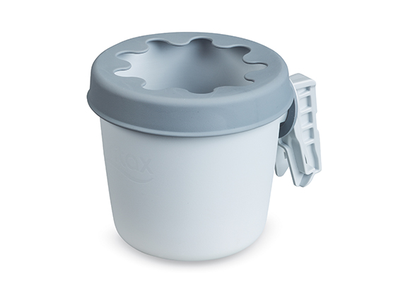 Convertible Child Cup Holder- Cool Gray