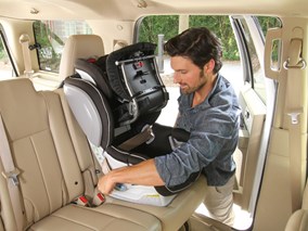 ClickTight Installation System in Convertible Car Seats